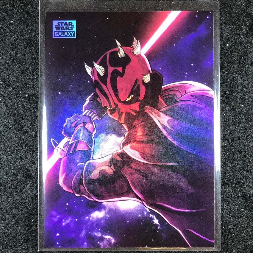 2024 Star Wars Chrome Galaxy GALACTIC MAUL Art of the Sith Base #AS-8