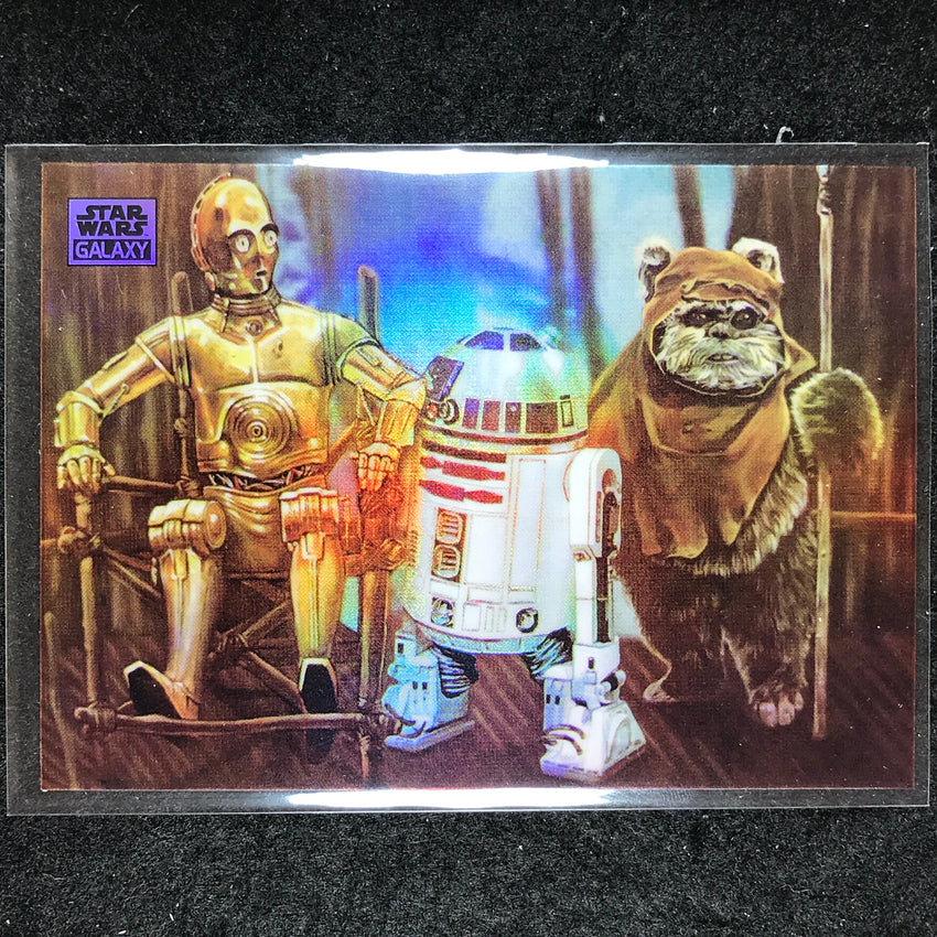 2024 Star Wars Chrome Galaxy FRIENDS FOREVER Base Refractor #18