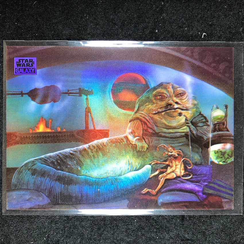 2024 Star Wars Chrome Galaxy THE TATOOINE GANGSTER Base Refractor #19
