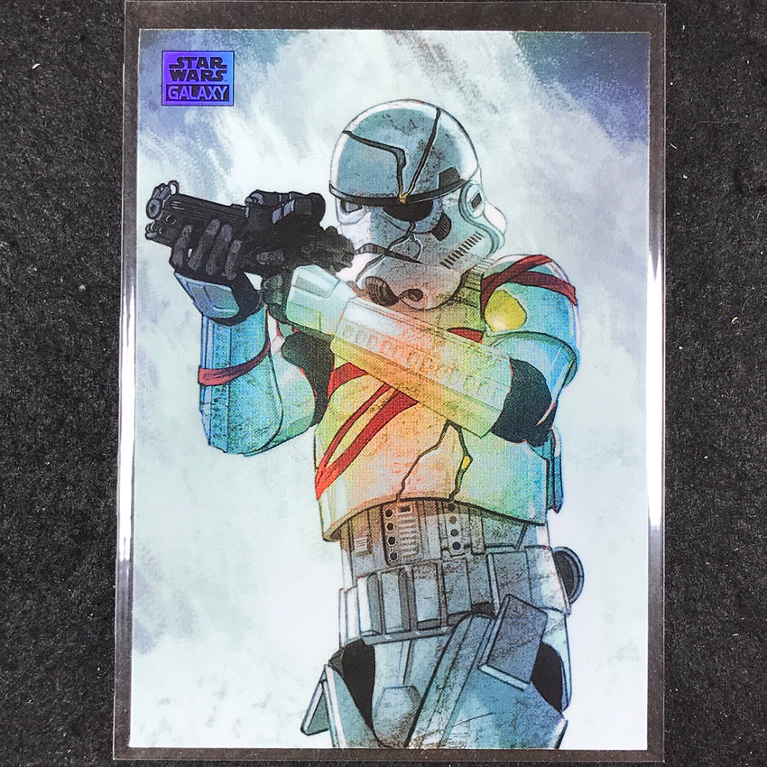 2024 Star Wars Chrome Galaxy NIGHT TROOPER Galactic Empire Base #GE-9