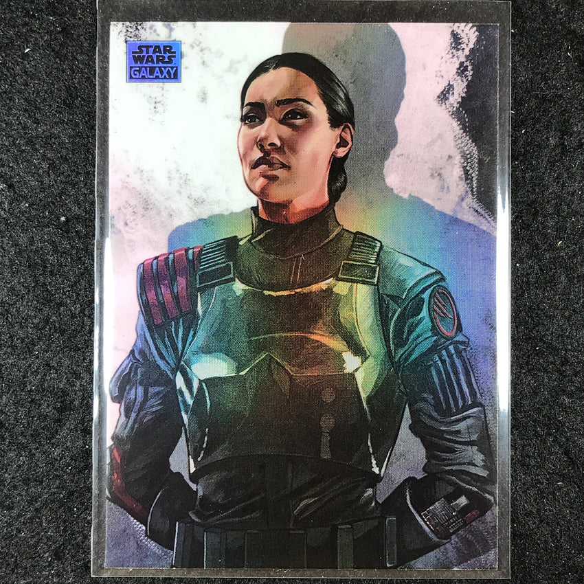 2024 Star Wars Chrome Galaxy IDEN VERSIO Galactic Empire Base #GE-12