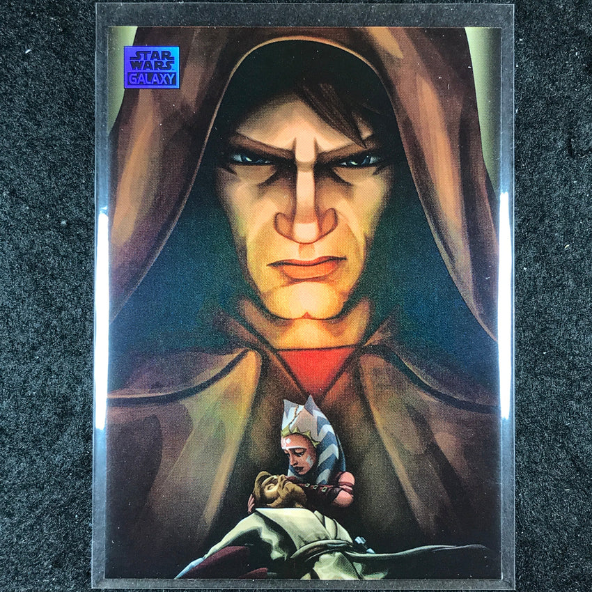 2024 Star Wars Chrome Galaxy OBI-WAN KENOBI'S DEATH Power of the Dark Side #PD-3