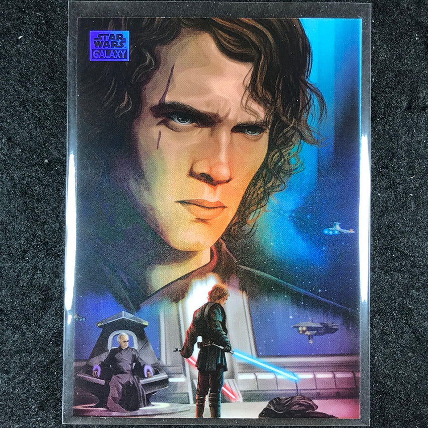 2024 Star Wars Chrome Galaxy ANAKIN KILLS DOOKU Power of the Dark Side #PD-4