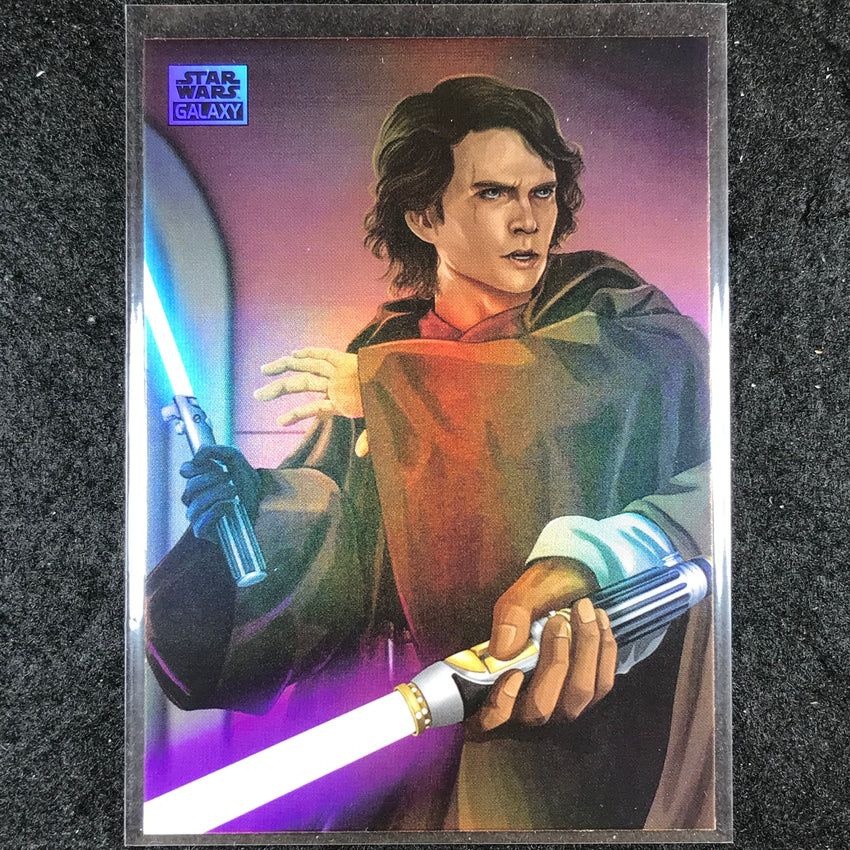 2024 Star Wars Chrome Galaxy SKYWALKER STOPS WINDU Power of the Dark Side #PD-6
