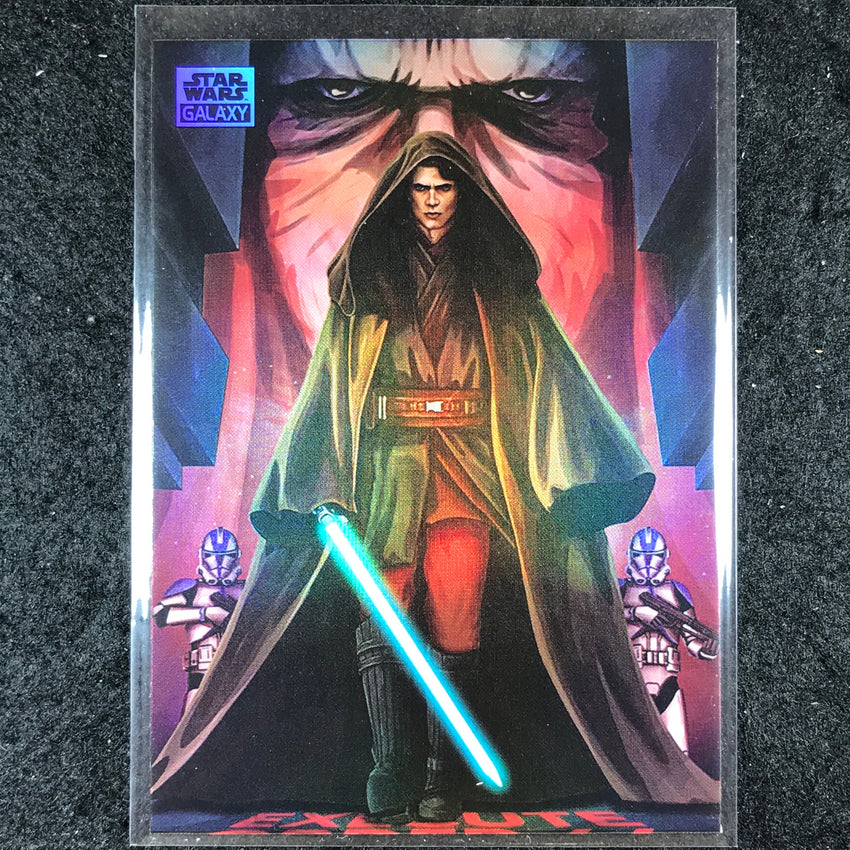 2024 Star Wars Chrome Galaxy STORMING JEDI TEMPLE Power of the Dark Side #PD-8
