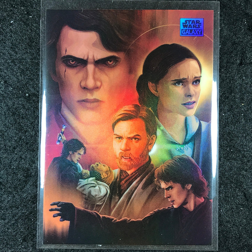 2024 Star Wars Chrome Galaxy MUSTAFAR Power of the Dark Side Base #PD-9