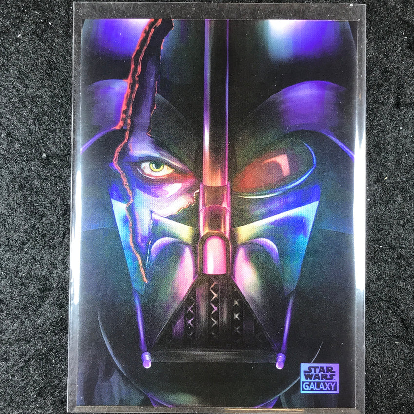 2024 Star Wars Chrome Galaxy DARTH VADER VS AHSOKA TANO Base #PD-11