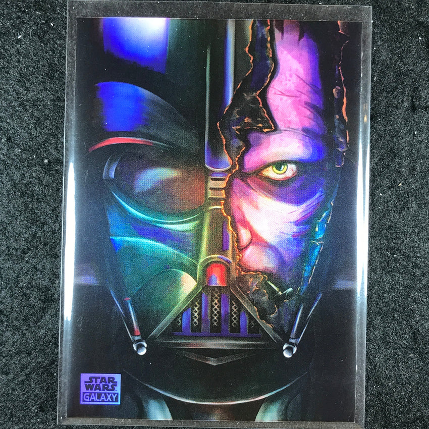 2024 Star Wars Chrome Galaxy DARTH VADER VS OBI-WAN Power of the Dark Side #12