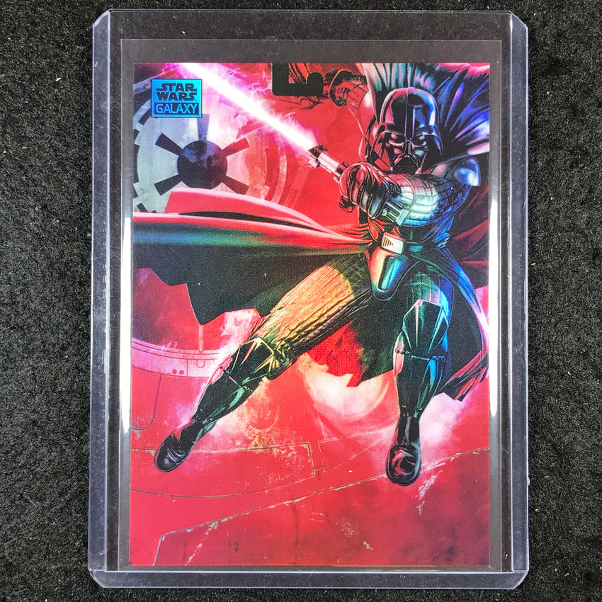 2024 Star Wars Chrome Galaxy BATTLE-READY Base Aqua 163/199 #15
