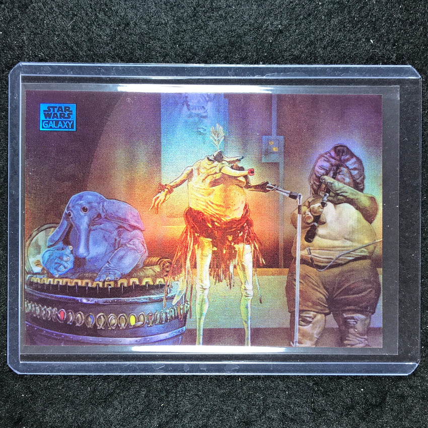 2024 Star Wars Chrome Galaxy MAX REBO BAND Base Aqua 133/199 #20