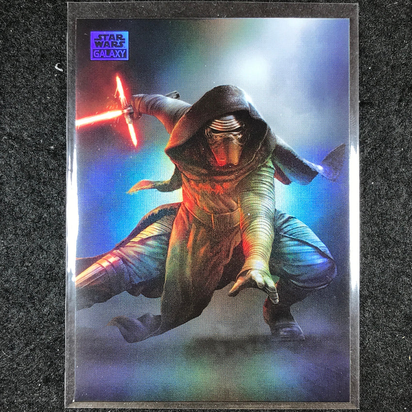 2024 Star Wars Chrome Galaxy KYLO REN Base Refractor #23