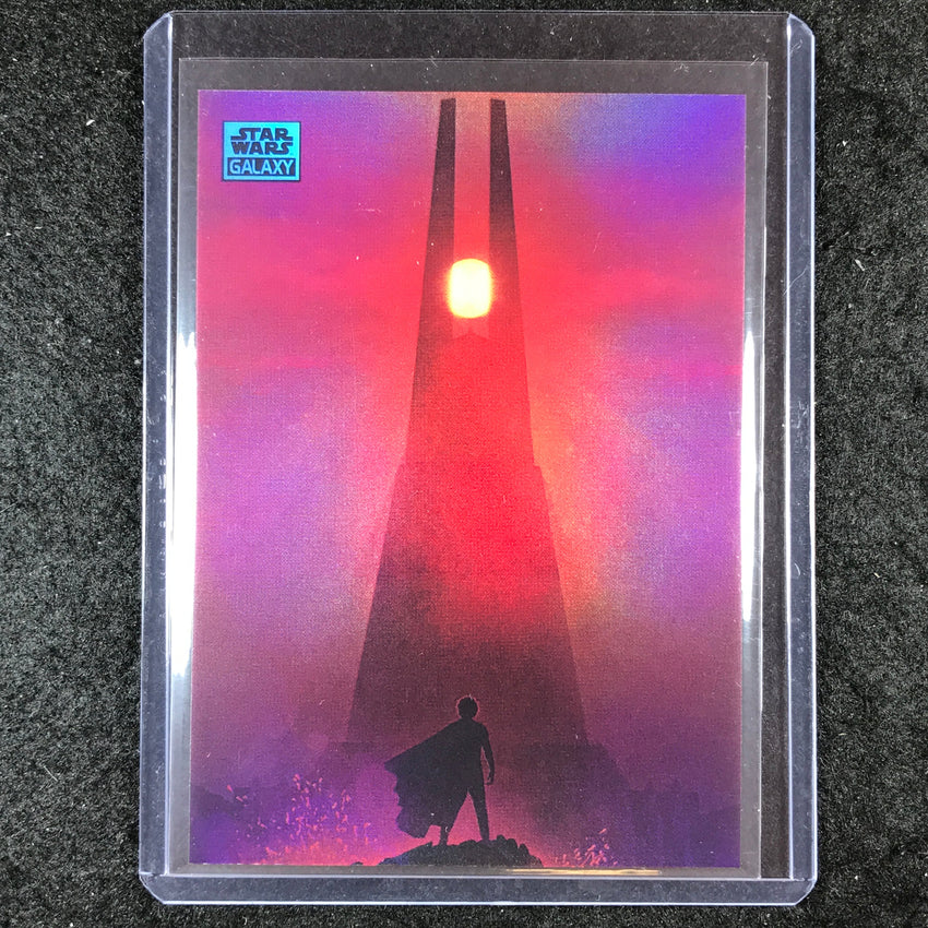 2024 Star Wars Chrome Galaxy A LOOK TO THE PAST Base Aqua 189/199 #30