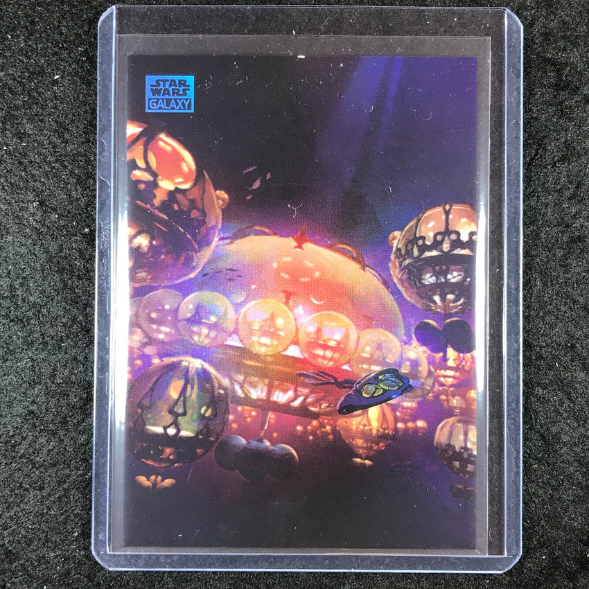 2024 Star Wars Chrome Galaxy OTOH GUNGA Art of Naboo Aqua 131/199