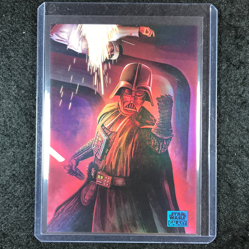 2024 Star Wars Chrome Galaxy TANTIVE IV HALLWAY Dark Side Aqua 41/199