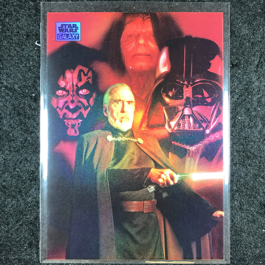 2024 Star Wars Chrome Galaxy SITH LORDS Base Refractor #25