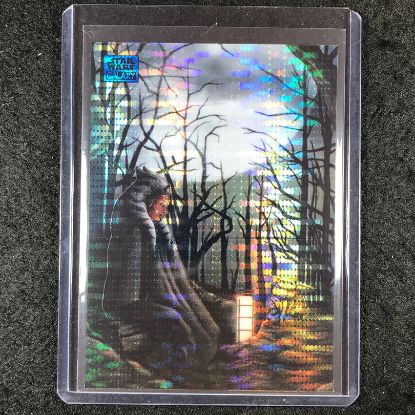 2024 Star Wars Chrome Galaxy COMMUNION IN THE FORCE Base Aqua Sonar 130/199 #48