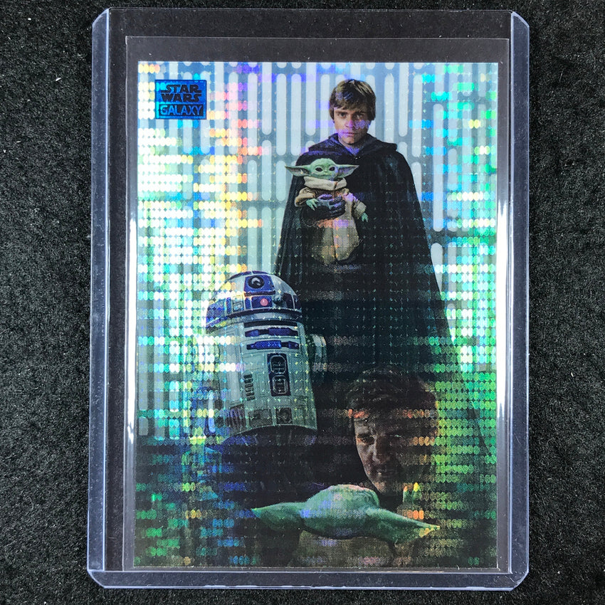 2024 Star Wars Chrome Galaxy THE CHOICE Base Aqua Sonar 95/199 #78