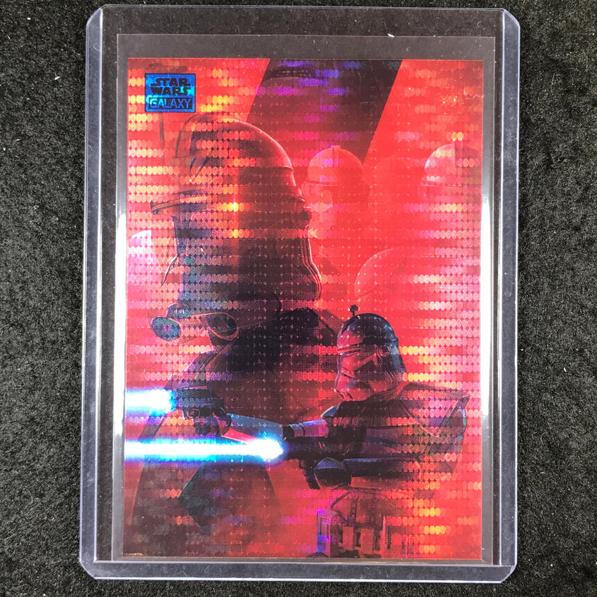 2024 Star Wars Chrome Galaxy FOLLOWING ORDERS Base Aqua Sonar 175/199 #88