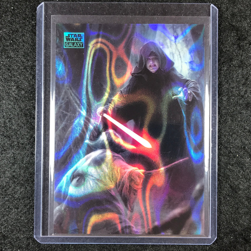 2024 Star Wars Chrome Galaxy BEYOND THE CAVE Base Aqua Lava 18/175 #4