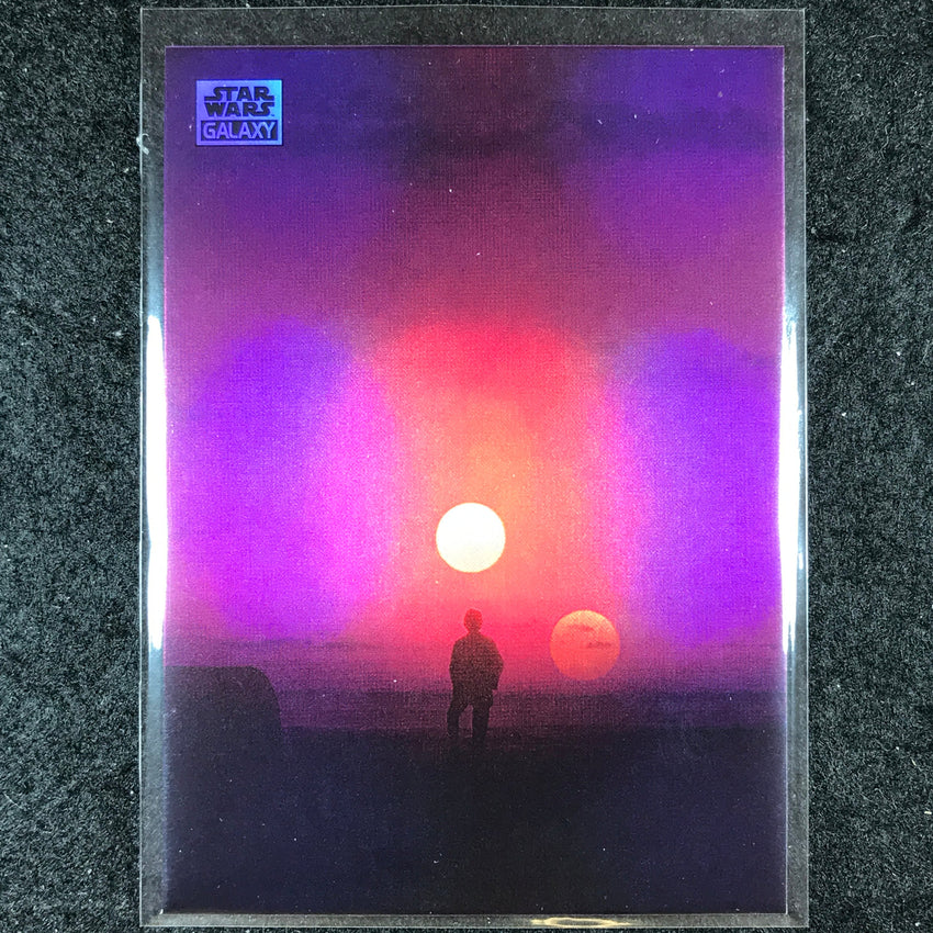 2024 Star Wars Chrome Galaxy SETTING SUNS Base Refractor #27