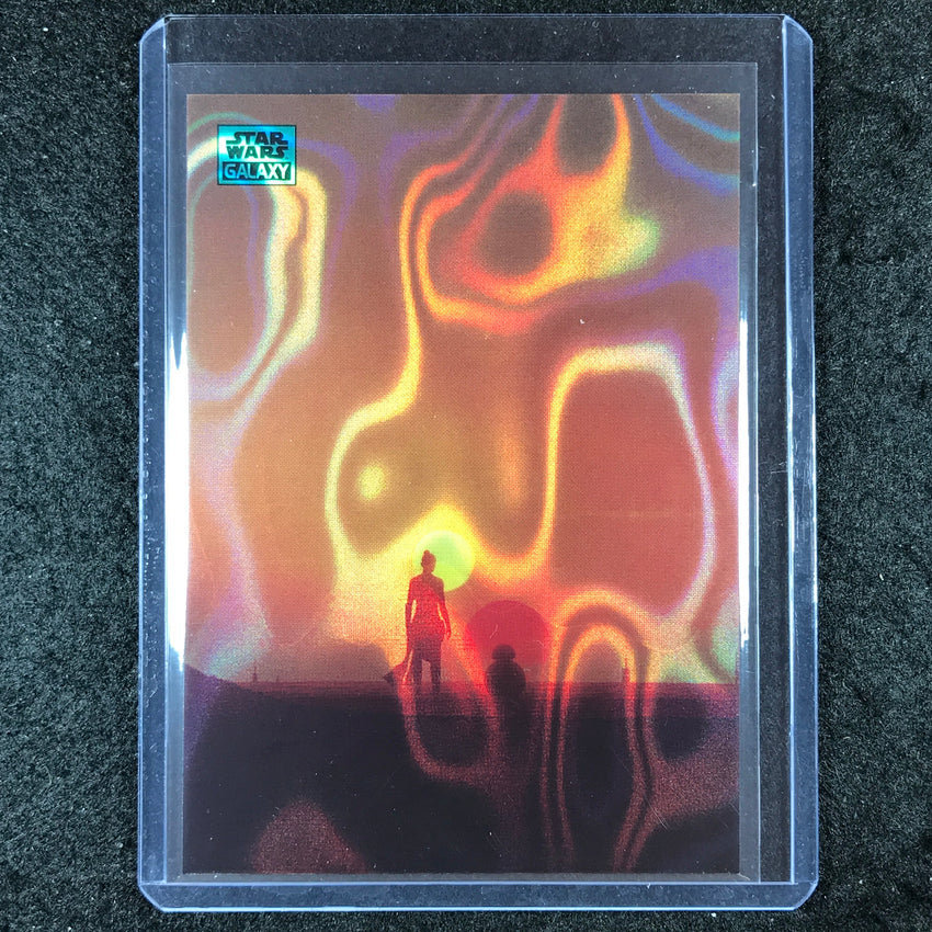 2024 Star Wars Chrome Galaxy NEW BEGINNING Base Aqua Lava 97/175 #29