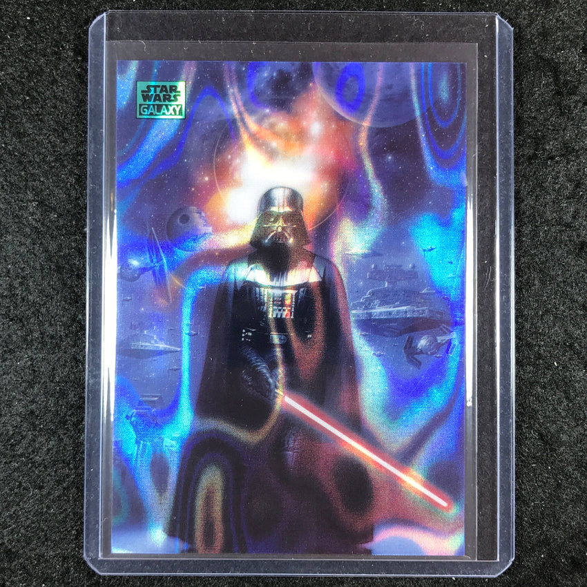 2024 Star Wars Chrome Galaxy FROM HERO TO VILLIAIN Base Aqua Lava 154/175 #63