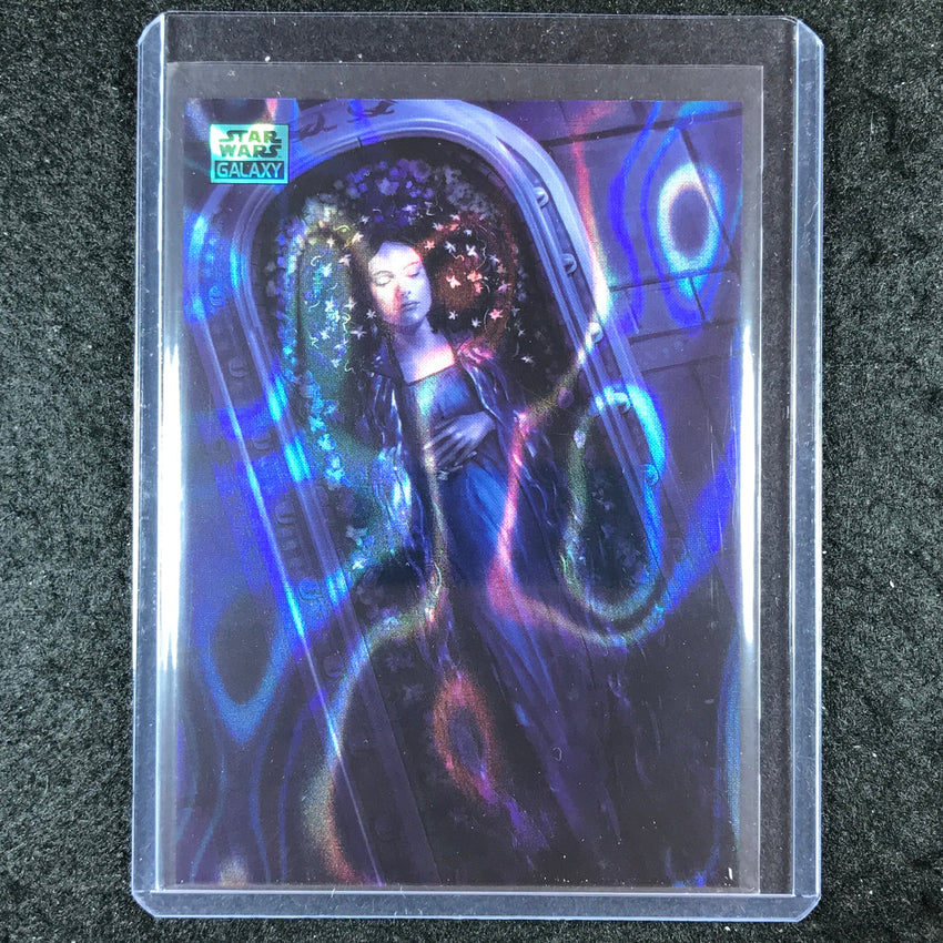 2024 Star Wars Chrome Galaxy PADME AMIDALA'S FUNERAL Naboo Aqua Lava 128/175