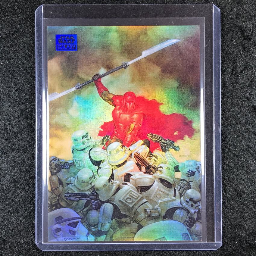 2024 Star Wars Chrome Galaxy THE CRIMSON CRUSADER Base Blue 63/150 #40
