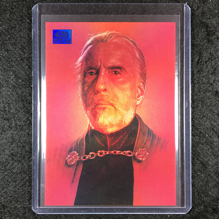 2024 Star Wars Chrome Galaxy COUNT DOOKU Base Blue 87/150 #60