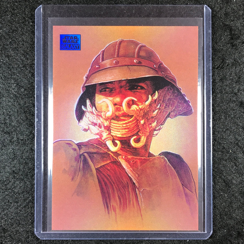 2024 Star Wars Chrome Galaxy LANDO CALRISSIAN Base Blue 90/150 #62