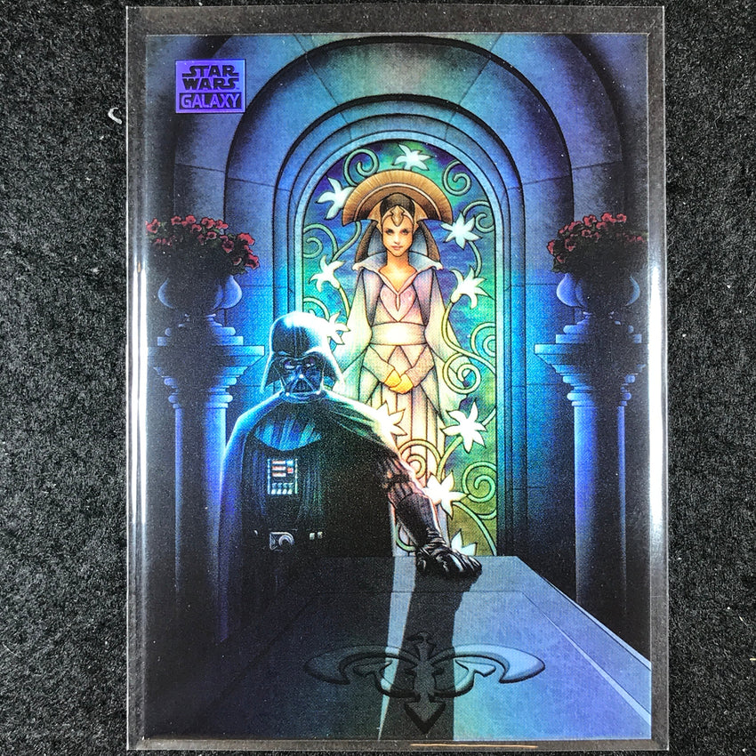 2024 Star Wars Chrome Galaxy MOURNING FOR PADMÉ Base Refractor #31