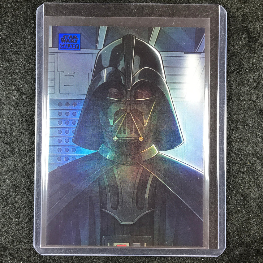 2024 Star Wars Chrome Galaxy DARTH VADER Art of the Sith Blue 16/150