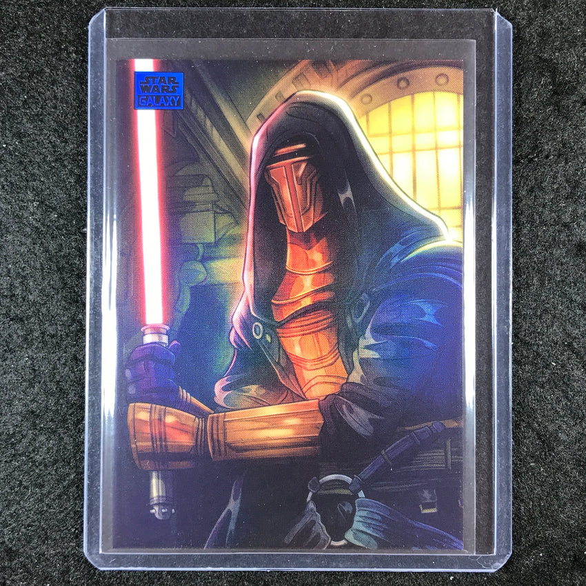 2024 Star Wars Chrome Galaxy DARTH REVAN Art of the Sith Blue 57/150