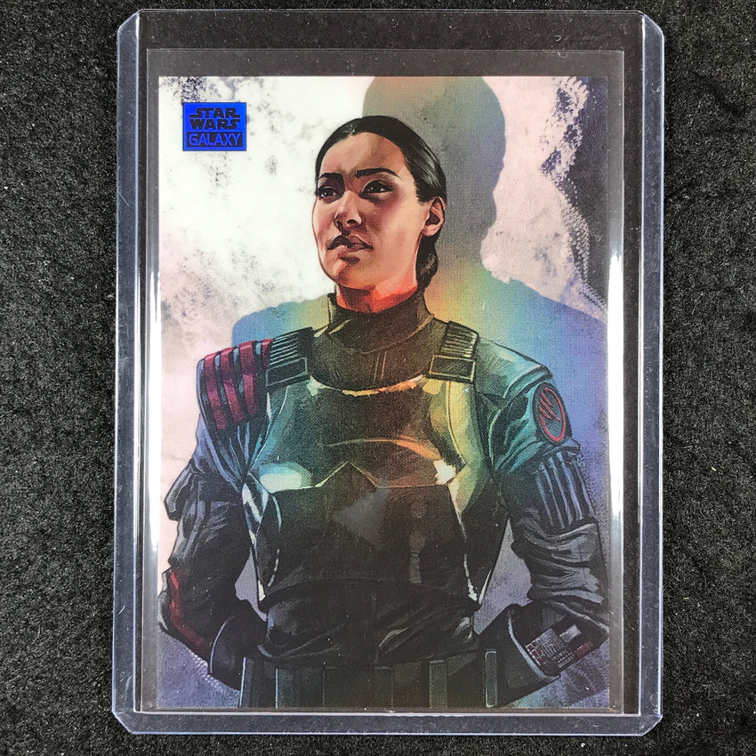 2024 Star Wars Chrome Galaxy IDEN VERSIO Galactic Empire Blue 80/150