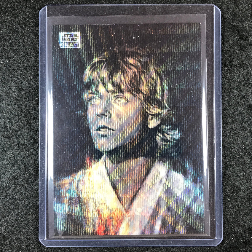2024 Star Wars Chrome Galaxy LUKE SKYWALKER Base Wave 13/99 #83