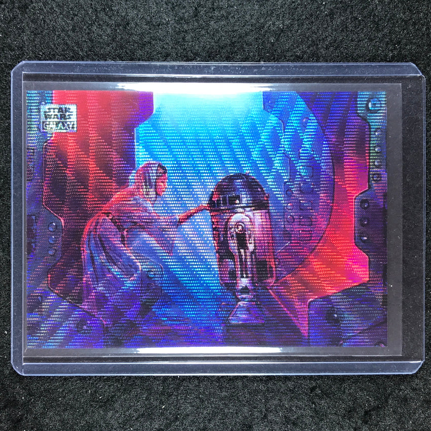 2024 Star Wars Chrome Galaxy YOU ARE OUR ONLY HOPE Base Wave 24/99 #90