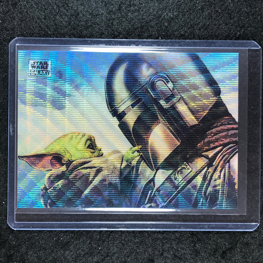 2024 Star Wars Chrome Galaxy GOODBYE FOR NOW Base Wave 87/99 #98