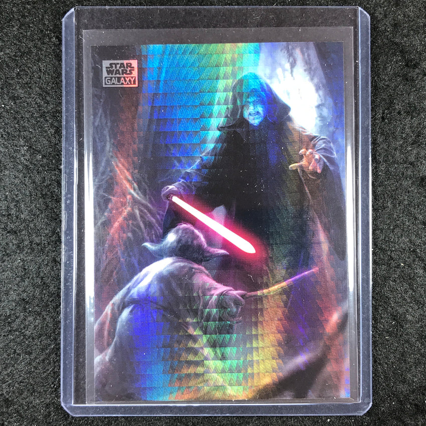 2024 Star Wars Chrome Galaxy BEYOND THE CAVE Base Prism 69/75 #4