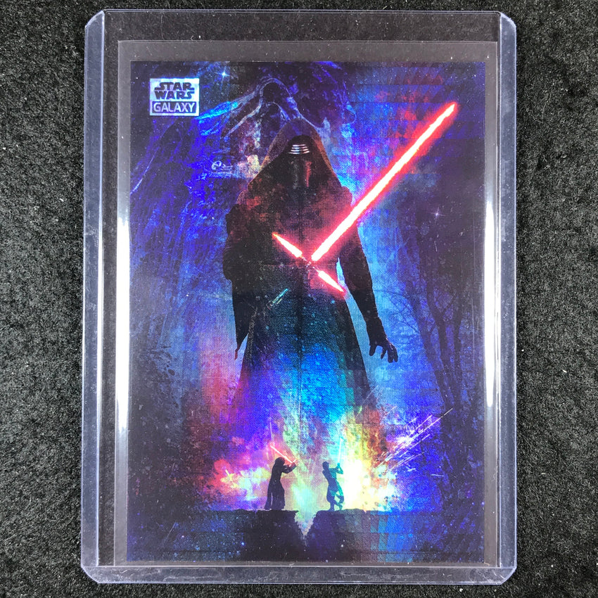 2024 Star Wars Chrome Galaxy THE AWAKENING Base Prism 39/75 #79