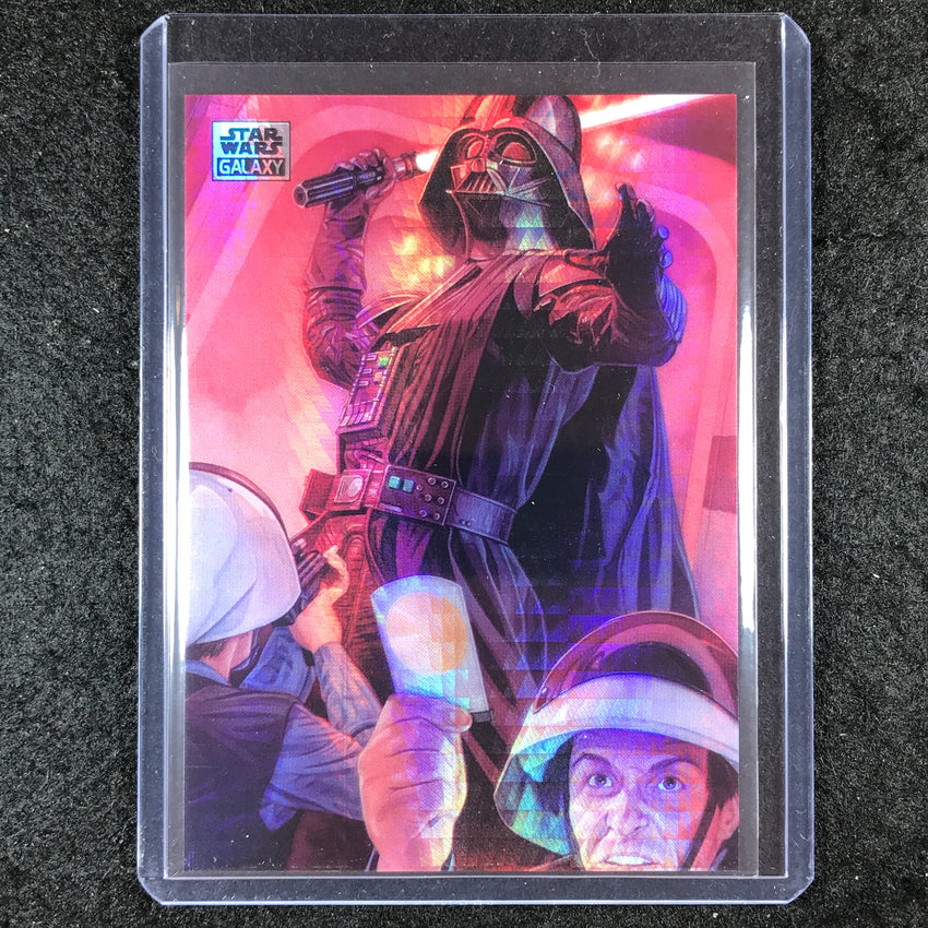 2024 Star Wars Chrome Galaxy HOLDING HOPE Base Prism 42/75 #82