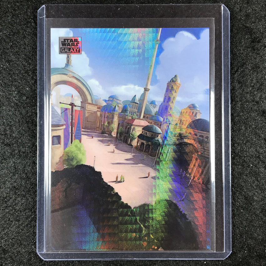 2024 Star Wars Chrome Galaxy THEED STREET Art of Naboo Prism 44/75
