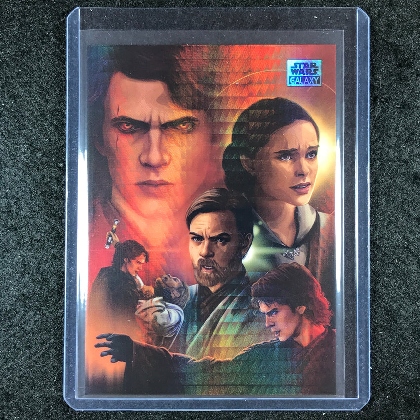 2024 Star Wars Chrome Galaxy MUSTAFAR Power of the Dark Side Prism 22/75