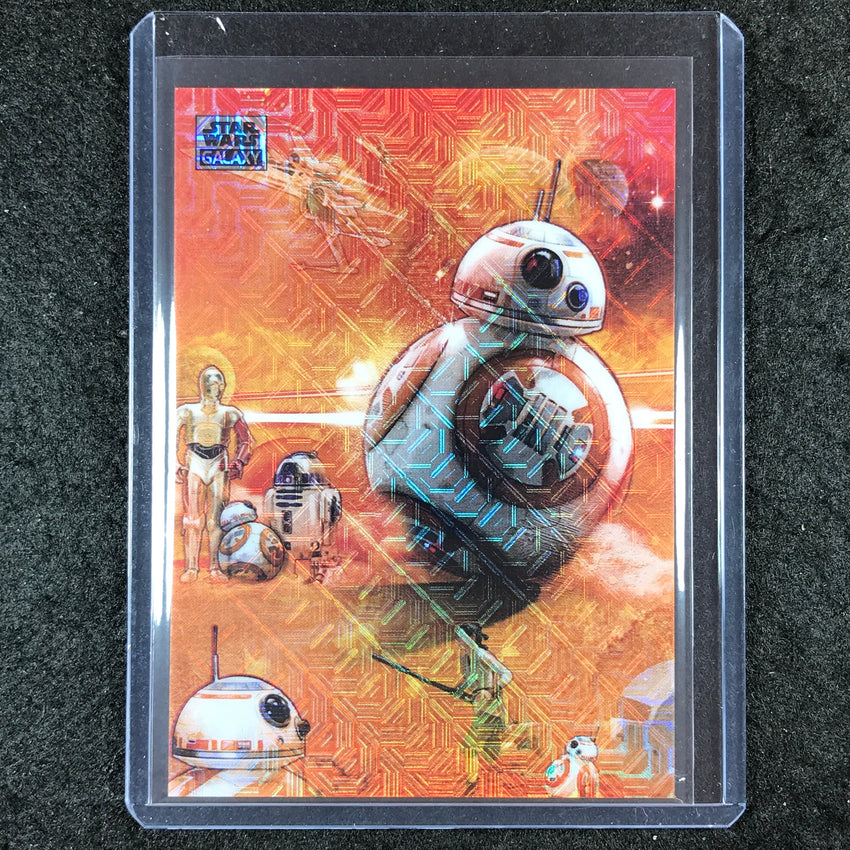 2024 Star Wars Chrome Galaxy ADVENTURES OF BB-8 Base Mojo 8/50