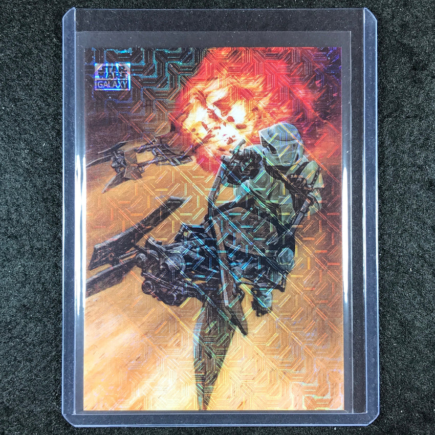 2024 Star Wars Chrome Galaxy BIKER SCOUT DOWN Base Mojo 37/50