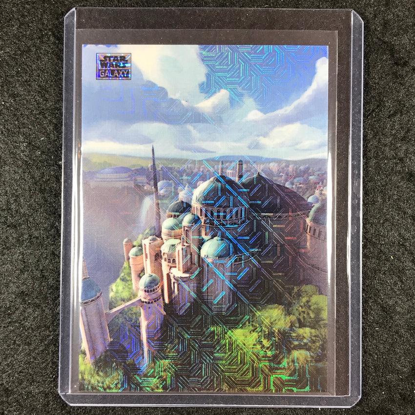 2024 Star Wars Chrome Galaxy THEED PALACE Art of Naboo Mojo 12/50