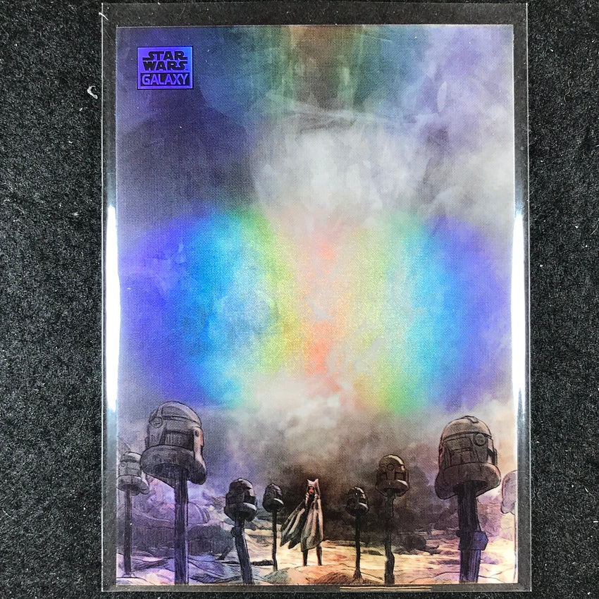 2024 Star Wars Chrome Galaxy VICTORY AND DEATH Base Refractor #35
