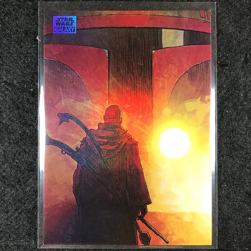 2024 Star Wars Chrome Galaxy THE HUNTER Base Refractor #36