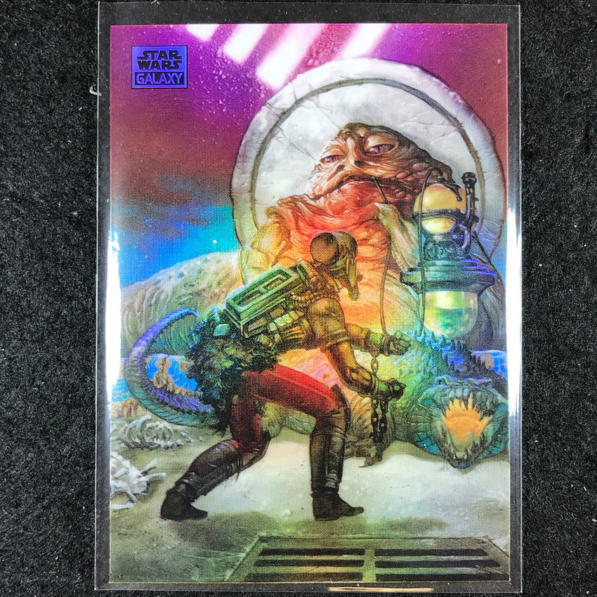 2024 Star Wars Chrome Galaxy KNIGHTS OF THE REPUBLIC ISSUE #4 Base Refractor #39