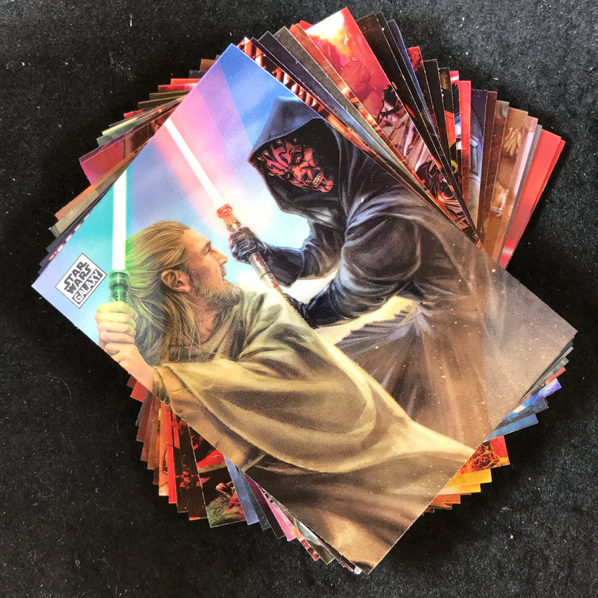 2024 Star Wars Chrome Galaxy COMPLETE BASE SET Base Set #1-#100