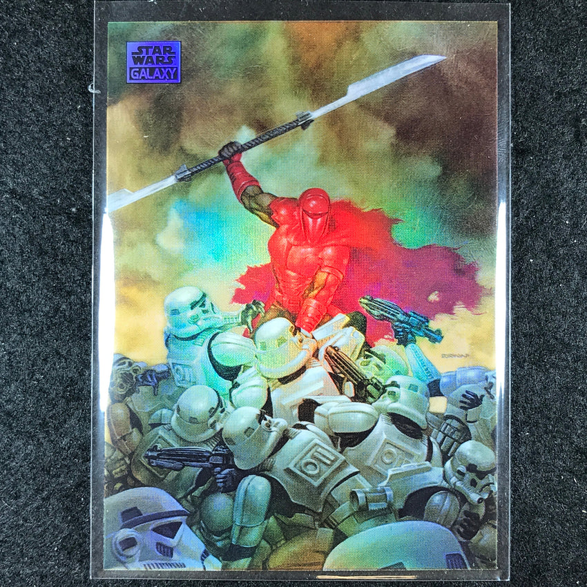 2024 Star Wars Chrome Galaxy THE CRIMSON CRUSADER Base Refractor #40